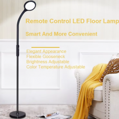 Smart Remote Control Corner Table Standing Led Floor Lamp